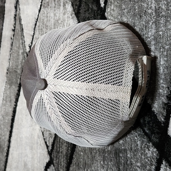 VINTAGE DEKALB SEED ICONIC EMBROIDERED GRAY MESH CAP HAT - Picture 6 of 13